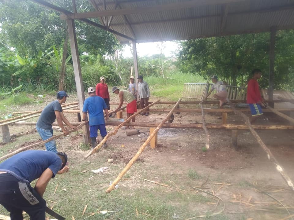 Foto adicional — ¡¡Gracias comuneros por la jornada de trabajo!! Va quedando…