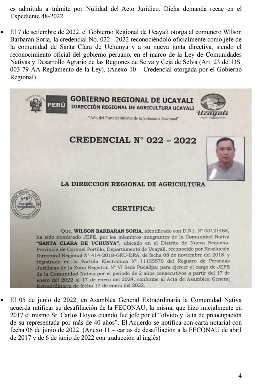 Documento 5 de la noticia Gestiones en Lima con congresistas, Defensor y Fiscalía