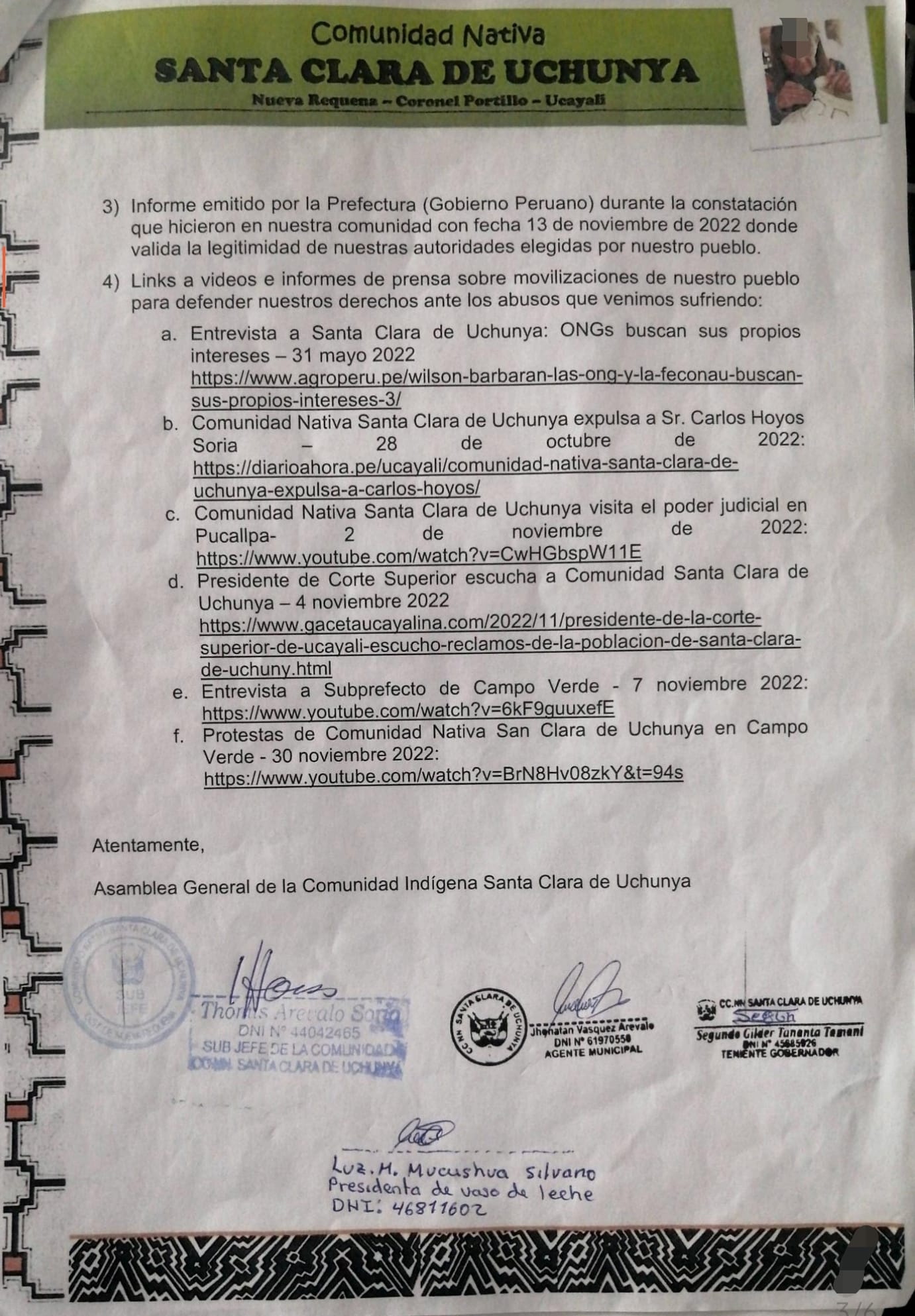 Documento 3 de la noticia Rechazo a publicaciones falsas de IDL y FPP sobre conflictos