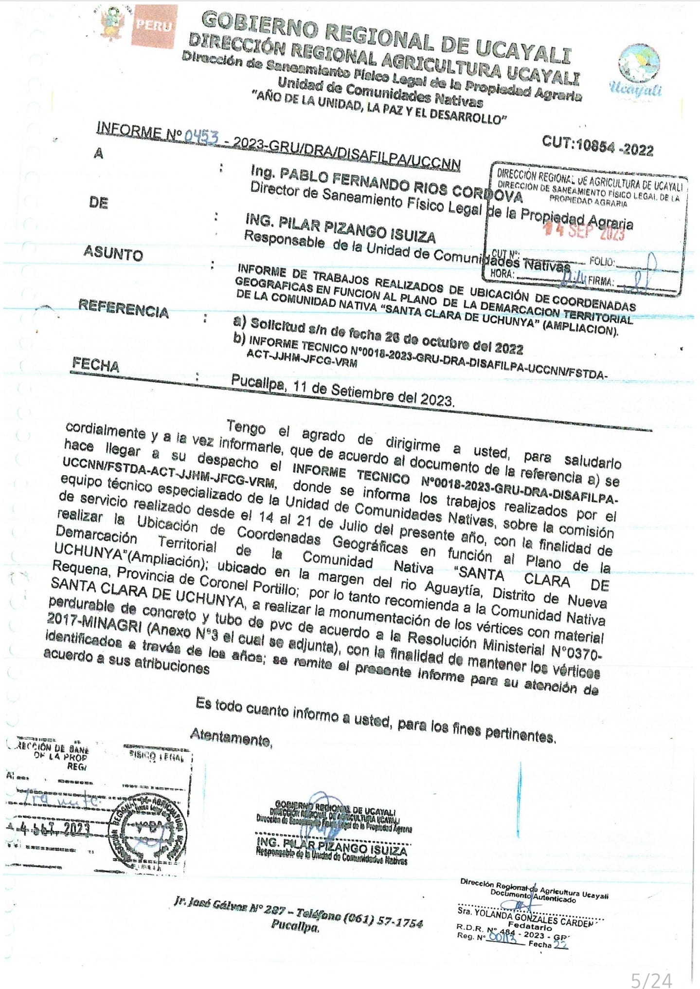 Documento 4 de la noticia Linderamiento del territorio ampliado de 1,544 hectáreas