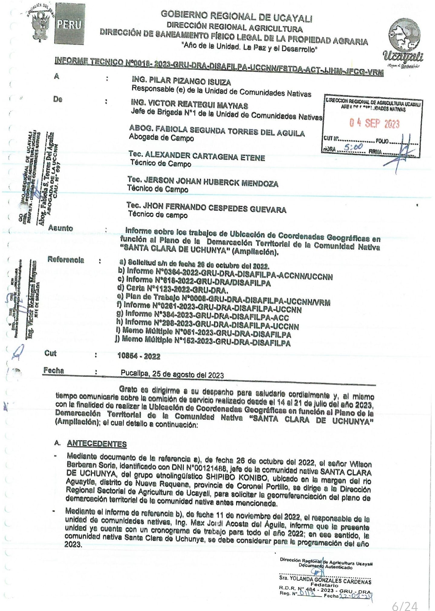 Documento 5 de la noticia Linderamiento del territorio ampliado de 1,544 hectáreas