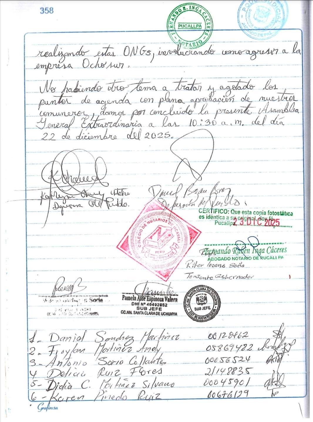 Documento 4 de la noticia Pedido a la Defensoría del Pueblo para desmentir a ONGs